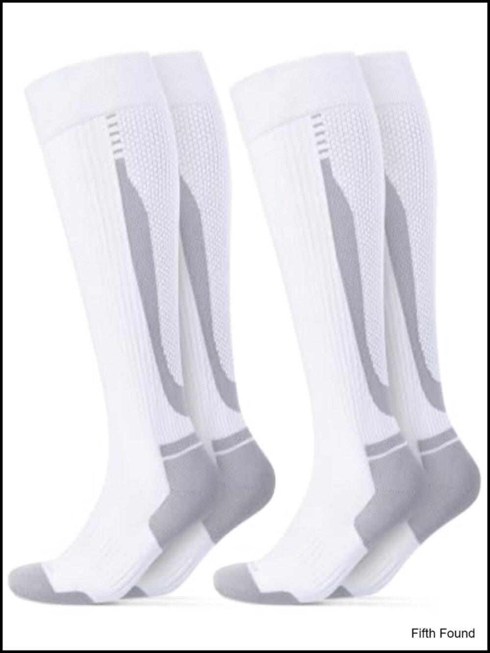 Bamboo Viscose Compression Socks 20-30 mmHg Knee High Support
